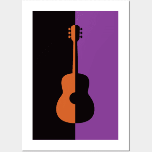 Acoustic Guitar Jazz Rock n Roll Posters and Art